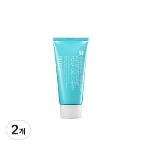 미즈온 워터 볼륨 아쿠아 젤 크림 튜브, 45ml, 2개