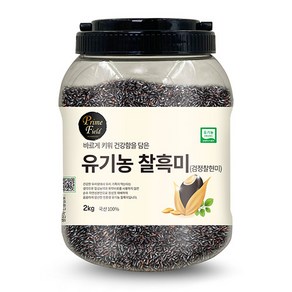 Prime Field 유기농 찰흑미 (검정찰현미)