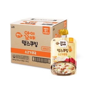 아이꼬야 유아용 맘스쿠킹 이유식 9개월부터, 100g, 10개, 소고기무국