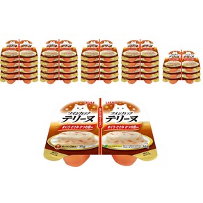 이나바 트윈컵 테린 고양이 간식캔, 혼합맛(참치/닭가슴살/가다랑어포), 35g, 24개