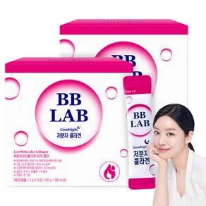 비비랩 굿나잇 저분자 콜라겐, 100g, 2개