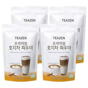티젠 프피미엄 호지차 파우더, 500g, 1개입, 4개