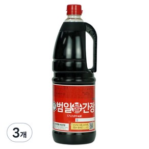 범일 불간장, 1.7L, 3개