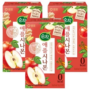 순작 애플시나몬 핫&콜드 과일허브티, 1.8g, 20개입, 3개