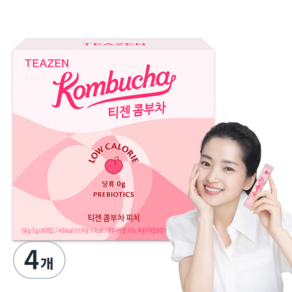 티젠 콤부차 피치, 5g, 30개입, 4개