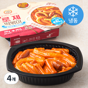 쉐프스토리 로제 떡볶이 (냉동), 250g, 4개