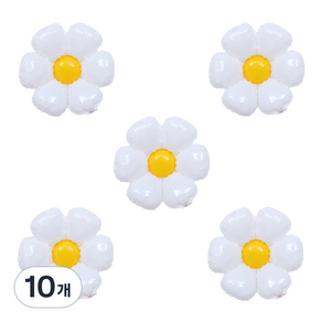 데이지 풍선 소, 혼합색상, 10개