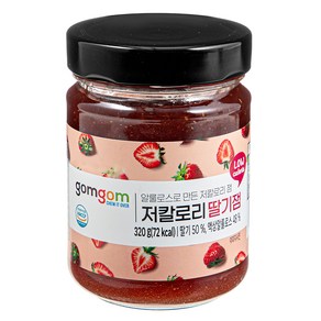 곰곰 저칼로리 딸기잼, 320g, 1개