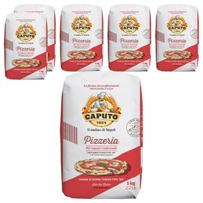 카푸토1924 피제리아 Tipo 00 밀가루, 1kg, 6개
