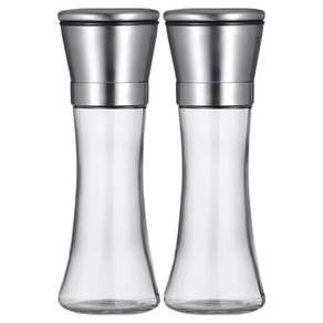 비모던 304 스텐 소금 후추 입자조절 그라인더, 210ml, 2개