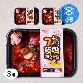 미트디자이너스 7분뚝딱 제육볶음 3팩 (냉동), 750g, 3개