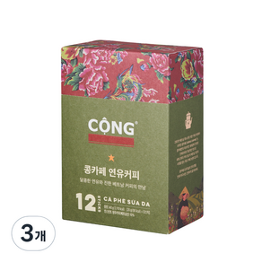 콩카페 연유커피 20g, 12개입, 3개