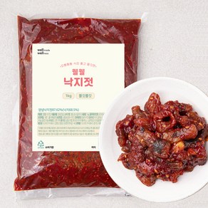 웰웰 낙지젓, 1kg, 1개