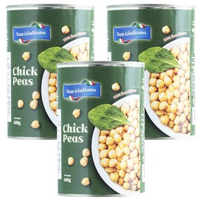 산줄리아노 이집트 콩 칙피스, 3개, 400g