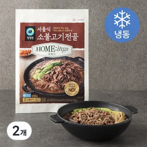 청정원 호밍스 서울식 소불고기전골 (냉동), 650g, 2개