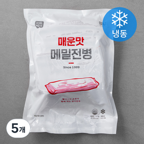 엄지식품 매운맛 메밀 전병 (냉동)