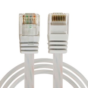 칼론 CAT6 UTP 평면 랜케이블 2m, 회색, 1개