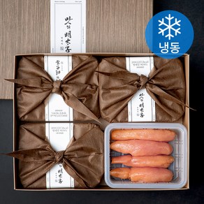 맛의명태자 더밸류 명란 선물세트 1호 + 쇼핑백 (냉동), 200g, 4개