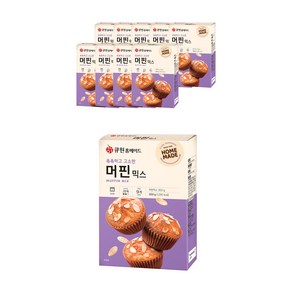 큐원 홈메이드 머핀믹스, 300g, 10개