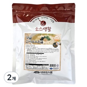 두원식품 옛날잔치국수 분말, 500g, 2개