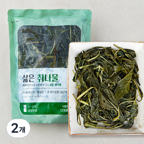 초록들 삶은 취나물, 400g, 2개