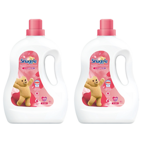 스너글 초고농축 섬유유연제 오리지널 블루밍 부케 본품, 4L, 2개