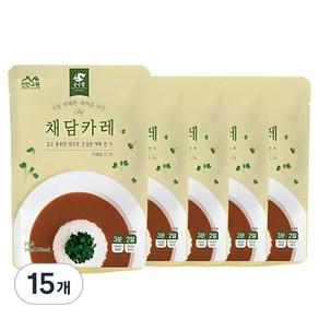 순수람 채담카레, 160g, 15개