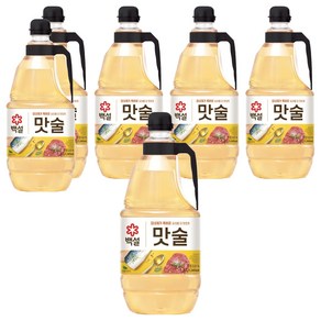 백설 맛술, 6개, 1.8L