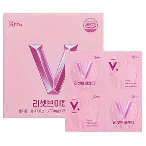 GRN 리셋브이캔디 타트체리맛 47.6g, 1개, 28정