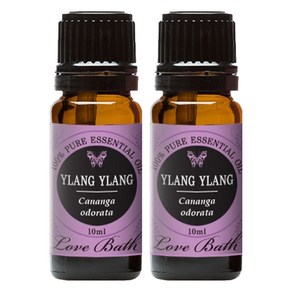 러브바스 일랑일랑 에센셜오일, 10ml, 2개