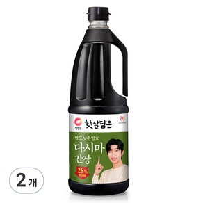 햇살담은 염도 낮춘 발효 다시마 간장, 1.7L, 2개