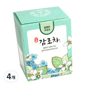 감로700 유기농 달콤한 어성초 감로차, 4개, 1g, 12개입