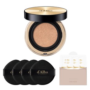 달바 글로우 핏 세럼 커버 쿠션 15g + 퍼프 4p + 세럼 클렌저 9ml 세트, 21호(쿠션), 1개