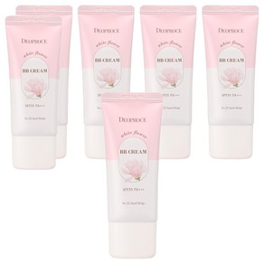 디오프러스 화이트 플라워 비비크림 SPF35 PA+++, 23호 샌드베이지, 30g, 6개