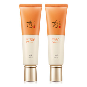 수려한 비책자단 선크림 SPF50+ PA+++, 50ml, 2개
