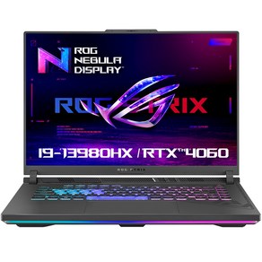 에이수스 2023 ROG 스트릭스 G16 코어i9 인텔 13세대 지포스 RTX 4060, Eclipse Gay, 2TB, 16GB, WIN11 Home, G614JV-N4022