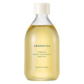 [비건뷰티] 아로마티카 임브레이스 바디오일 네롤리 & 패츌리향, 100ml, 1개