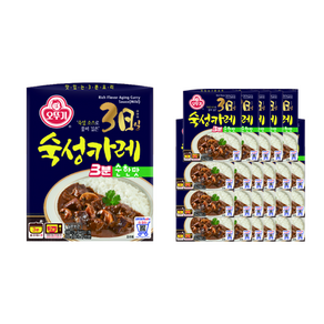 오뚜기 3일 숙성카레 3분 순한맛, 200g, 24개