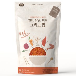 생그랑 연어 당근 비트 그리고밥 후리가케, 70g, 1개