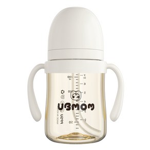 유비맘 시그니처 PPSU 빨대컵 200ml, 1개, 구름