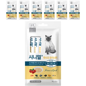 시니멀 캣수프 유리너리 5스틱, 연어맛, 50g, 7개