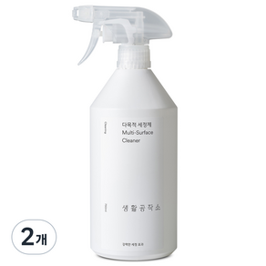 생활공작소 다목적 세정제, 750ml, 2개