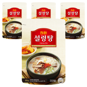 진한식품 설렁탕, 570g, 4개
