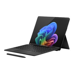 마이크로소프트 2024 서피스 프로 13 스냅드래곤 X Elite Qualcomm Adeno GPU + 키보드 + 슬림펜 2 세트, 블랙, 1TB, 16GB, WIN11 Home, 노트북(ZIB-00032), 키보드+슬림펜2(8X6-00184)