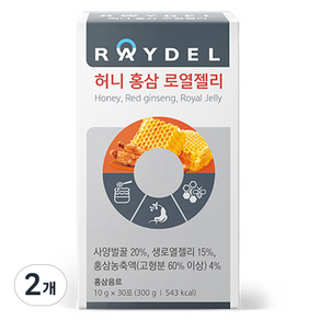 레이델 허니 홍삼 로열젤리 30p, 300g, 2개