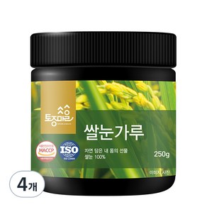 토종마을 쌀눈가루, 4개, 250g