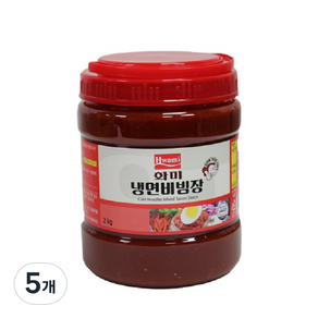 화미 냉면 비빔장, 2kg, 5개