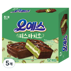 해태제과 오예스 피스타치오, 5개, 360g