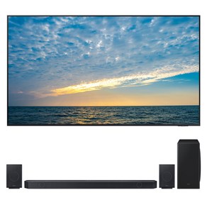 삼성전자 4K UHD Neo QLED 스마트 TV + 사운드바 세트, 214cm, KQ85QND83BFXKR, 벽걸이형, 방문설치