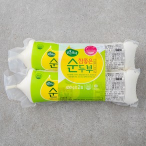 맑은물에 참 좋은 국산콩 100% 순두부